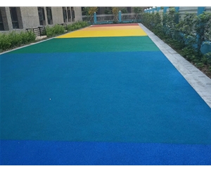 廈門高崎國際機場，陶瓷顆粒彩色防滑地坪