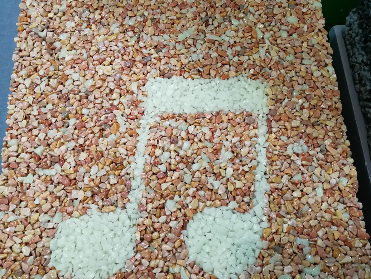 彩珠石景觀藝術透水地坪