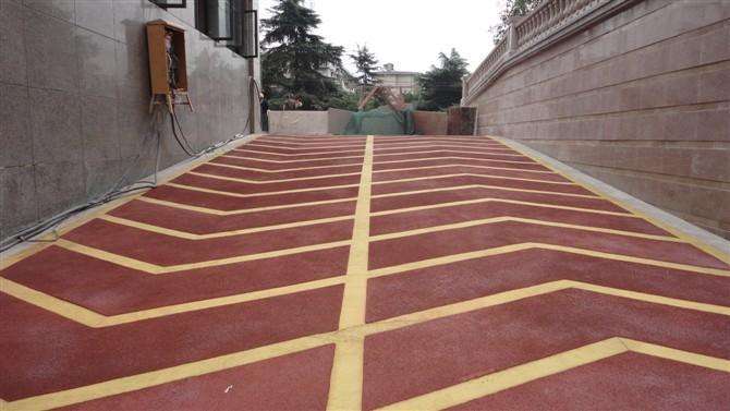 環(huán)氧車庫坡道，防滑地坪